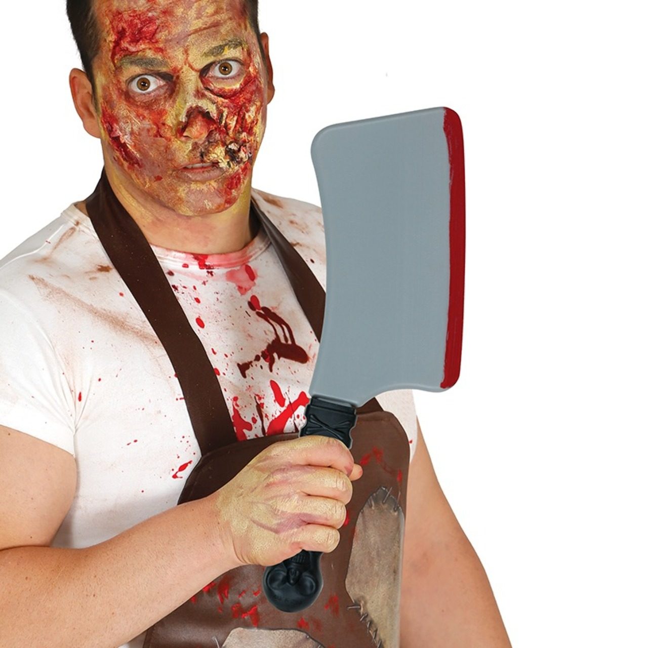 Machette Boucher Ensanglantée