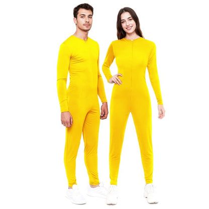 Justaucorps jaune pour adulte