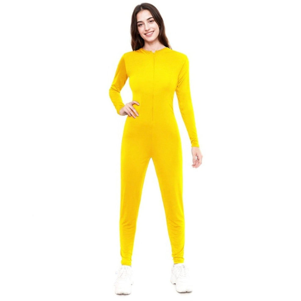 Justaucorps jaune pour adulte