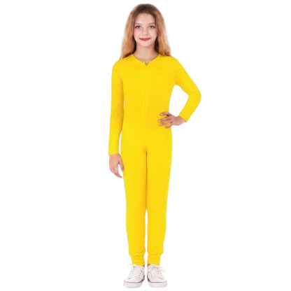 Justaucorps jaune enfant