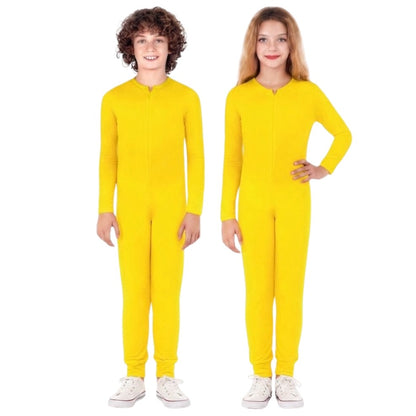 Justaucorps jaune enfant