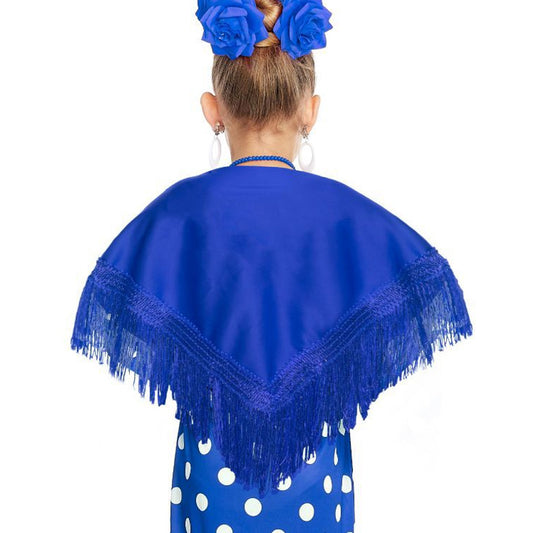 Châle bleu pour enfants