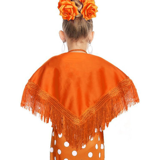 Châle orange pour enfants