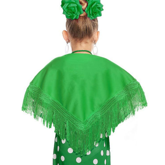 Châle vert pour enfants