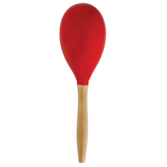 Maraca Rouge en Bois