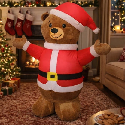 Ours de Noël Gonflable