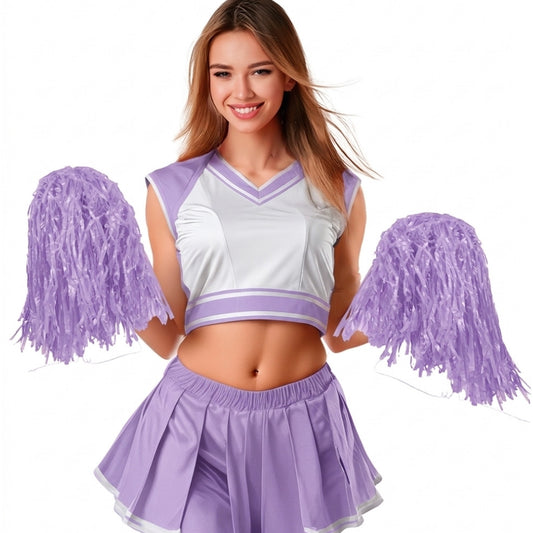 Pack de 2 Pompons Violets 80gr