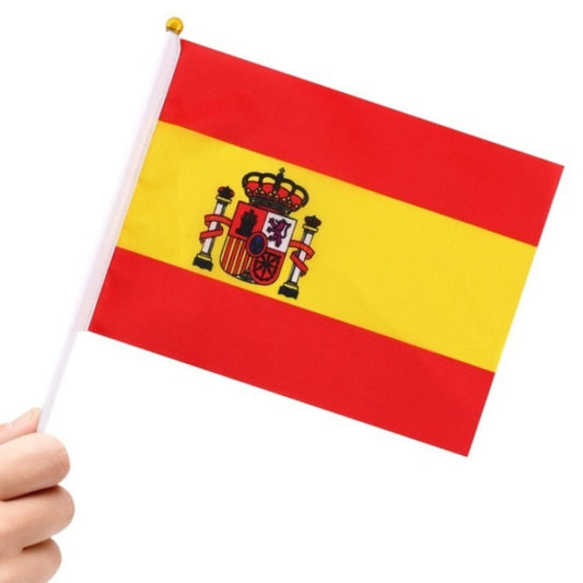 Pack de 24 fanions d'Espagne 20x30cm