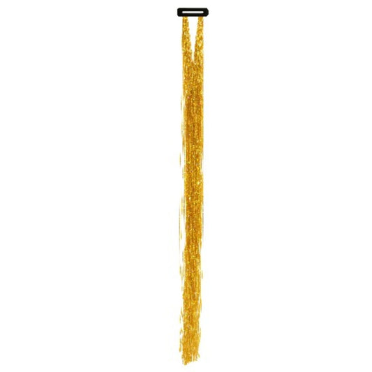 Lot de 3 Mèches Dorées Brillantes
