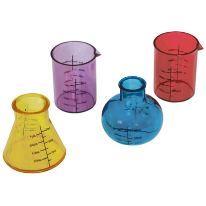 Pack de 4 Tubes de Laboratoire