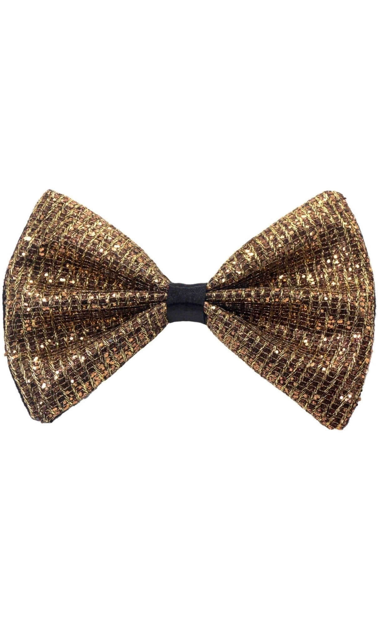 Noeud Papillon Doré Brillant