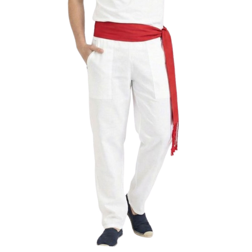 Pantalon Blanc Fête de Bayonne 