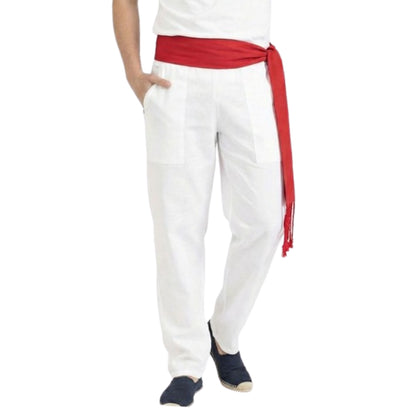 Pantalon Blanc Fête de Bayonne 