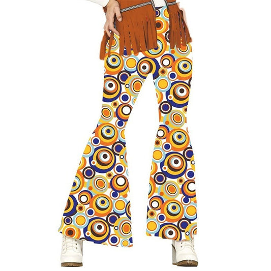 Pantalon Cercles des années 70 pour femme