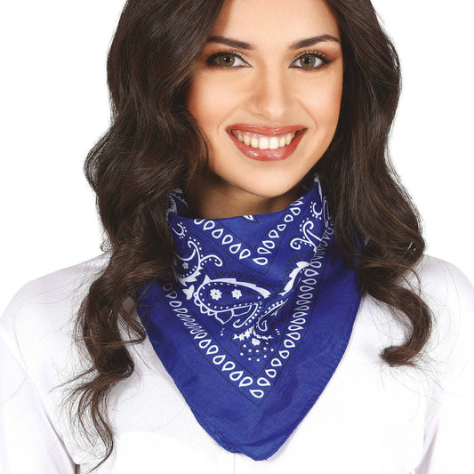 Foulard Cowboy Bleu