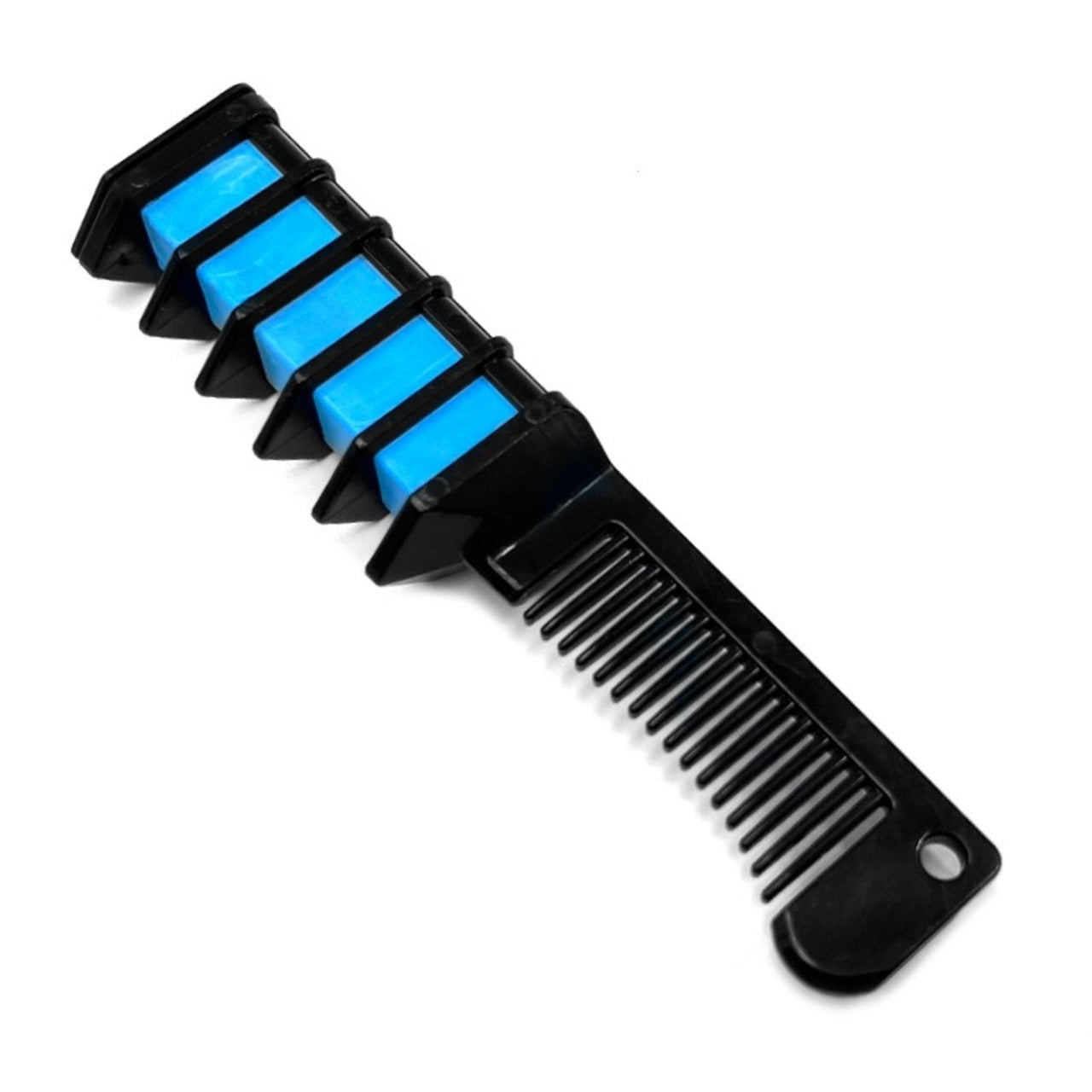 Peigne de craie bleu clair pour cheveux