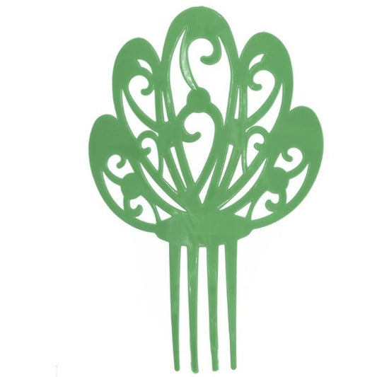 Peinette Verte Grande 