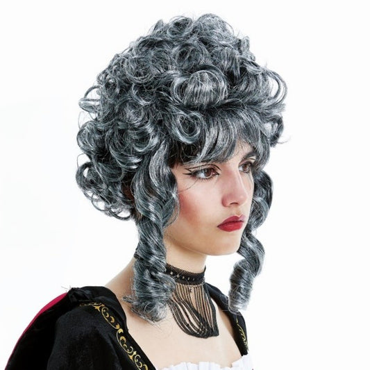 Perruque Baroque Grise