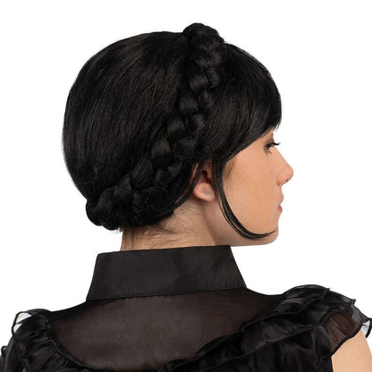 Perruque avec Couronne de Tresses