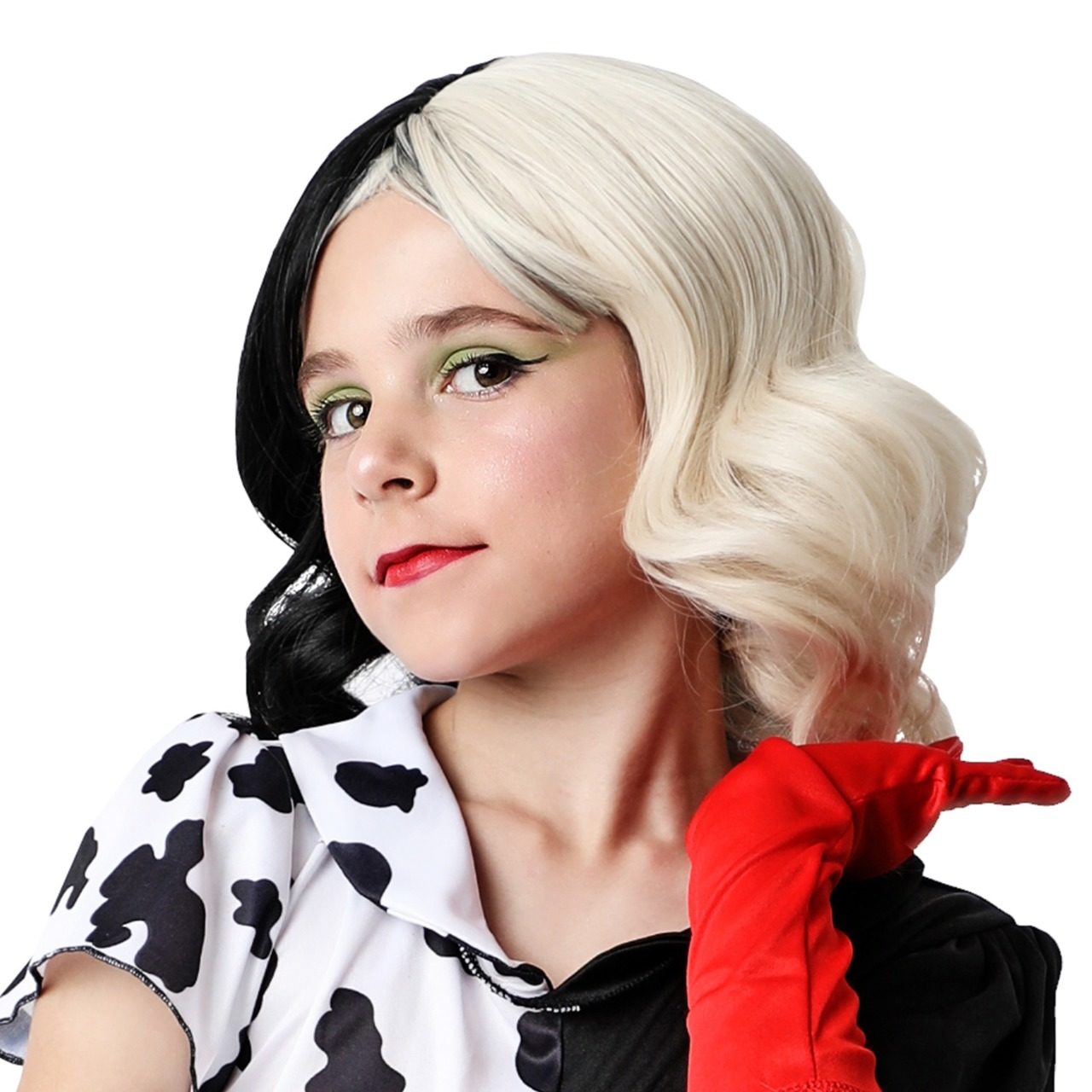Perruque de Cruella Classique pour enfant