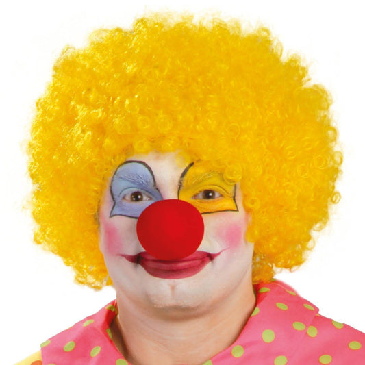 Perruque de Clown Jaune