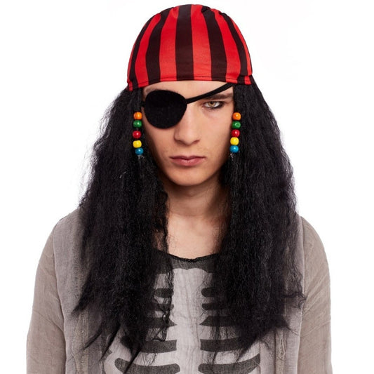 Perruque Pirate avec Bandana