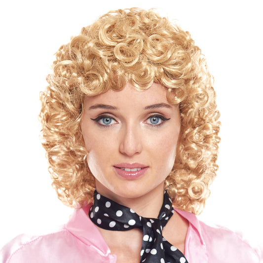 Perruque Blonde Sandy Grease