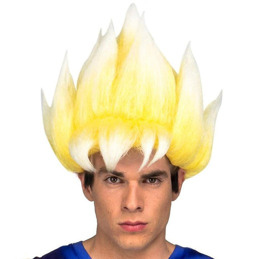 Perruque Sayan Goku™ pour adulte