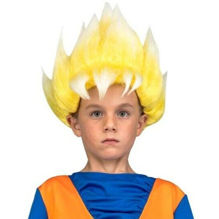 Perruque Sayan Goku™  pour enfant