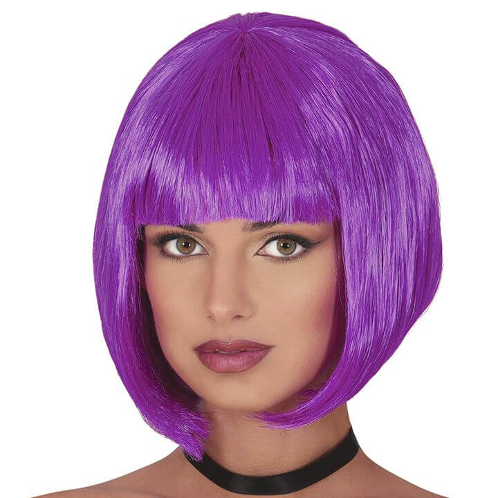 Perruque Lilas Midi Eco 
