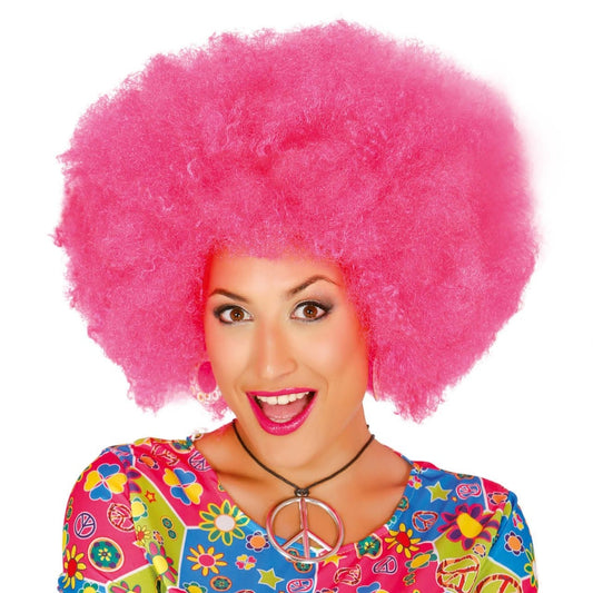 Perruque Afro Fuchsia