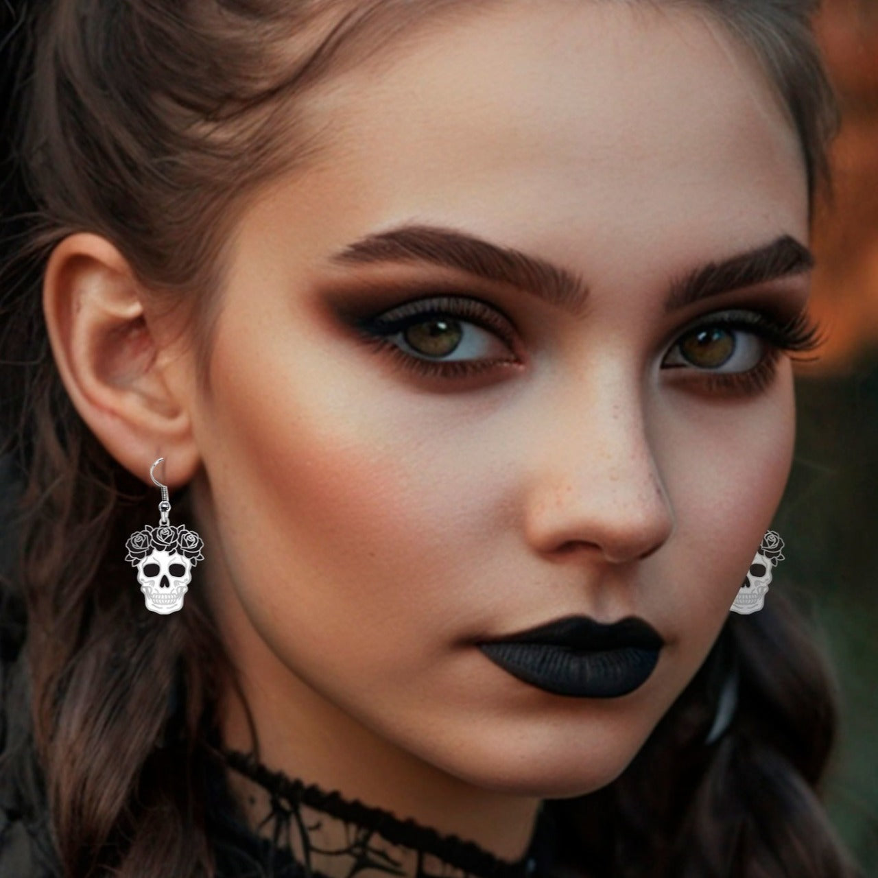 Boucles d’Oreilles Tête de Mort