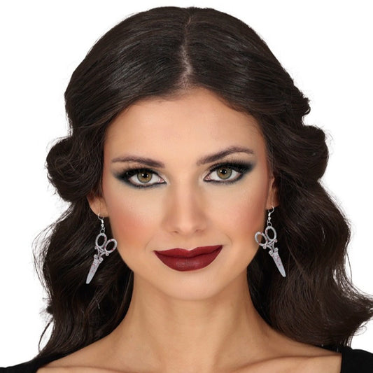 Boucles d'oreilles Ciseaux