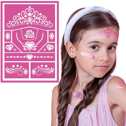 Pochoir Maquillage Princesse enfant