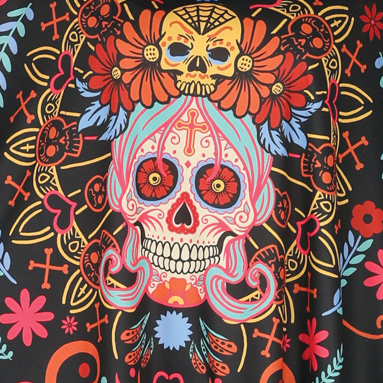 Poncho Catrina Muerte femme