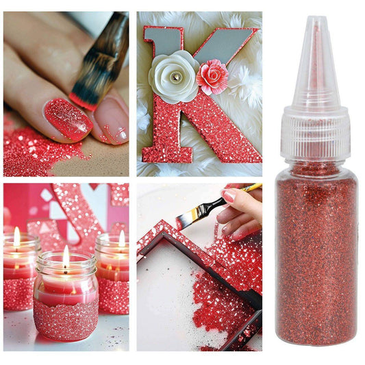 Paillettes Glitter Biodegradables Rouges