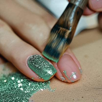 Paillettes Glitter Biodégradables Vertes
