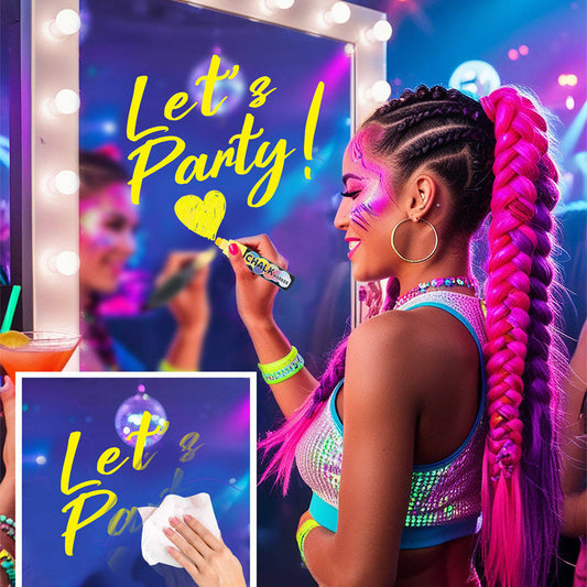 Marqueur de Craie Liquide Jaune