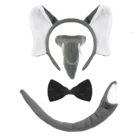 Set nœud papillon éléphant