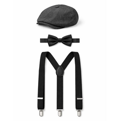 Set Gangster Anglais Noir Peaky
