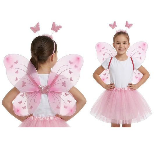Set de Fée Papillon Rose