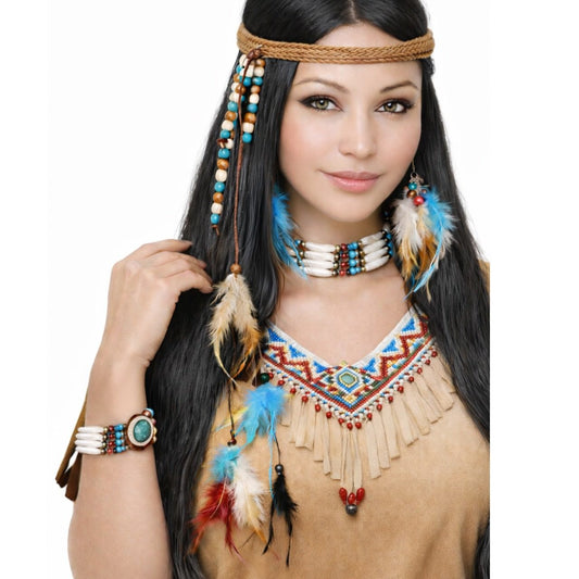 Set d'Indienne Plumes