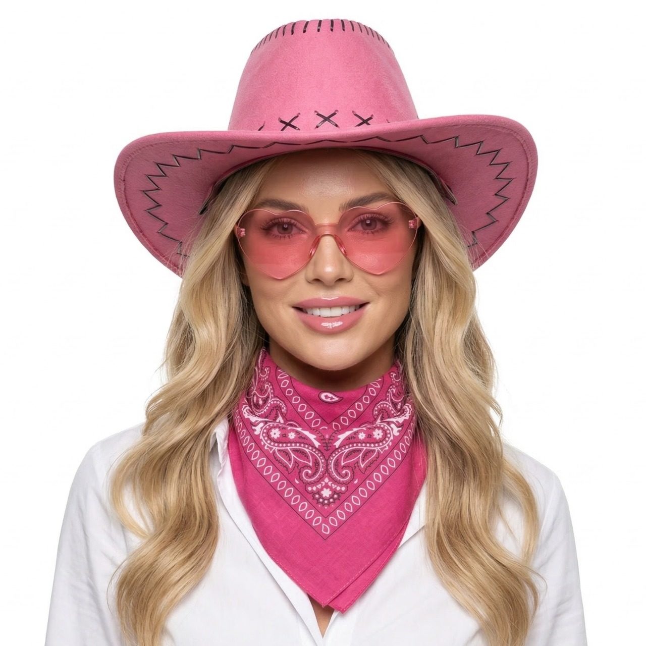 Set Cowgirl Barbie Rose