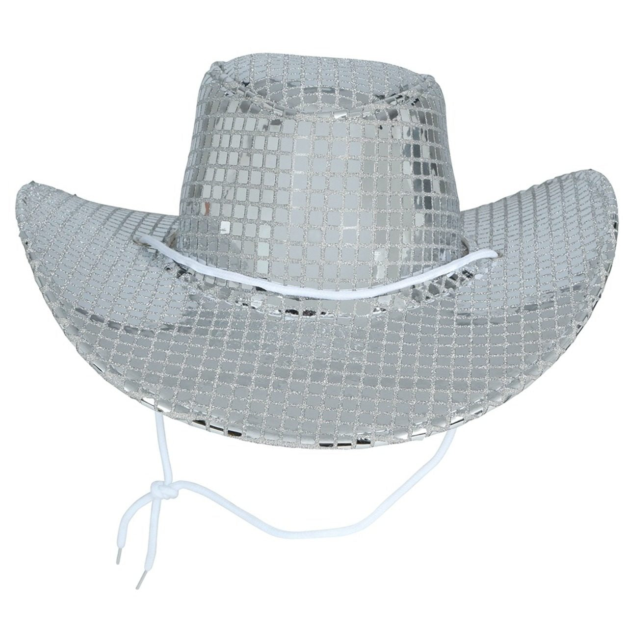 Chapeau de Cowgirl Argenté