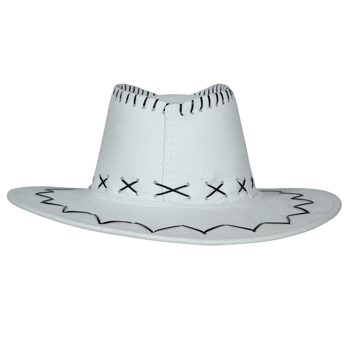 Chapeau de cow-boy blanc