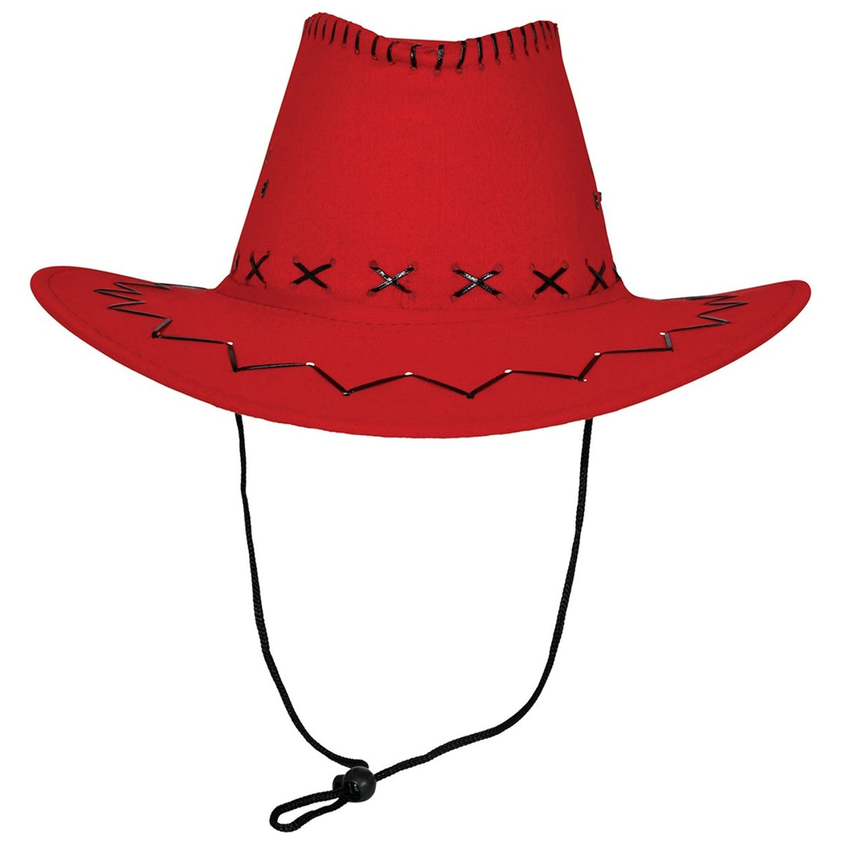 Chapeau de cow-boy rouge