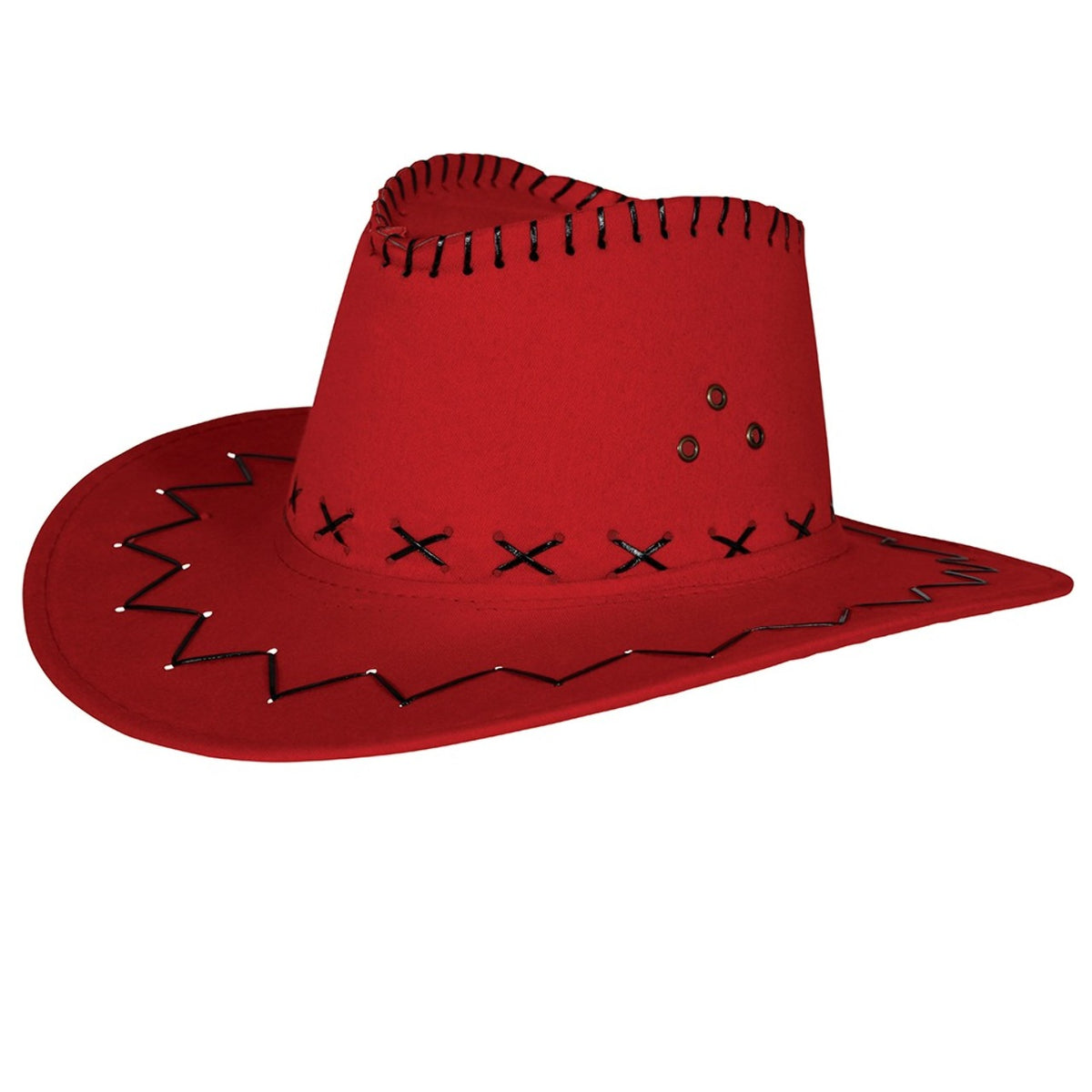 Chapeau de cow-boy rouge