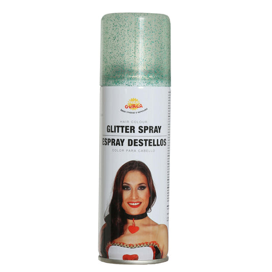 Spray Cheveux Pailleté Vert