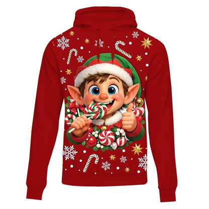 Sweat-shirt d’Elfe de Noël pour femme