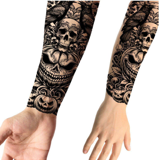 Tatouages de Citrouilles Sinistres